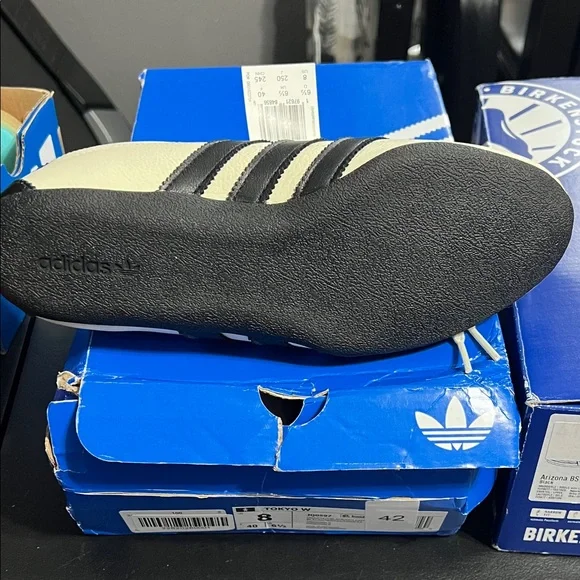 Adidas Tokyo Men's Sneakers - Cream and Black - Picture 4 of 6